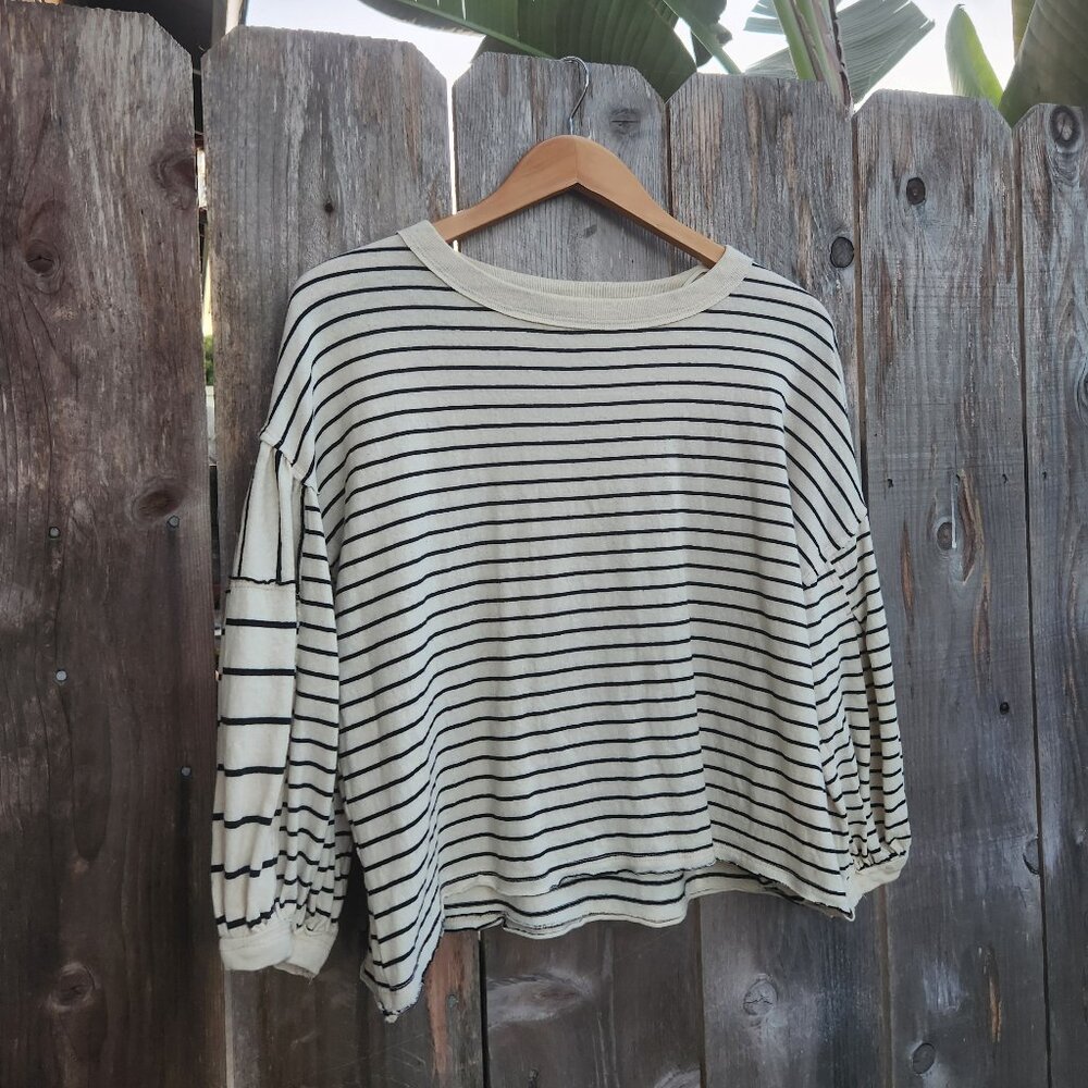 We The Free Striped Long Sleeve Top